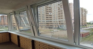 Остекление балкона Чебаркуль цена от 9730 руб. м/п. за 50 часов
